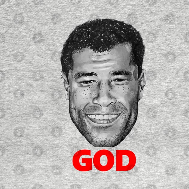 Paul McGrath - God, Icon version. by smadge